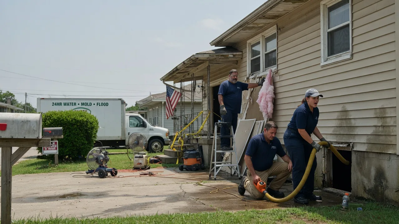 Water Damage Repair in Servia, IN near me